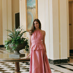 Rêveux Dress Louise Ruched Silk Gown