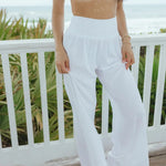 Ricki Beach Club Swimwear The Anytime Beach Pant - Summer White