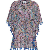 Sara Joy Beach Stars Drawstring Caftan