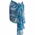 Sara Joy Cover Up Shell Tie Dye Mini Sarong