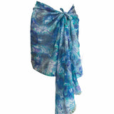 Sara Joy Cover Up Shell Tie Dye Mini Sarong