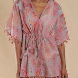 Sara Joy Desert Dyes Drawstring Caftan