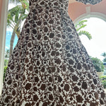 SARA KHATIB DESIGN DRESSES THE AUDREY DRESS ESPRESSO BLOOM