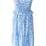 SARA KHATIB DESIGN DRESSES THE EASY-BREEZY DRESS CERULEAN FERN