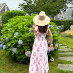 SARA KHATIB DESIGN DRESSES THE HAMPTON DRESS MARIGOLD PEONY