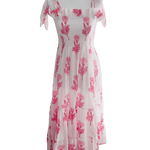 SARA KHATIB DESIGN DRESSES THE HAMPTON DRESS MARIGOLD PEONY