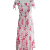 SARA KHATIB DESIGN DRESSES THE HAMPTON DRESS MARIGOLD PEONY