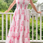 SARA KHATIB DESIGN DRESSES THE HAMPTON DRESS MARIGOLD PEONY