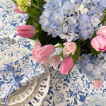 SARA KHATIB DESIGN Napkins Coastal Blue Wildflower Napkins
