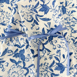 SARA KHATIB DESIGN Napkins Coastal Blue Wildflower Napkins