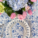 SARA KHATIB DESIGN Napkins Coastal Blue Wildflower Napkins