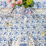 SARA KHATIB DESIGN Napkins Coastal Blue Wildflower Napkins