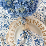 SARA KHATIB DESIGN Placemat WILTON SCALLOP PLACEMAT