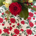 SARA KHATIB DESIGN Tablecloth ROUGE GARDEN TABLECLOTH