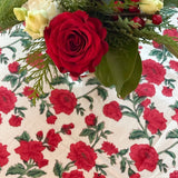 SARA KHATIB DESIGN Tablecloth ROUGE GARDEN TABLECLOTH