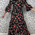 SARA KHATIB DESIGN TOP THE LOWELL TOP ROSE GARDEN