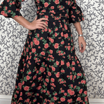 SARA KHATIB DESIGN TOP THE LOWELL TOP ROSE GARDEN