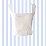 SARA KHATIB DESIGN TOP THE NEWPORT TOP WHITE POPLIN