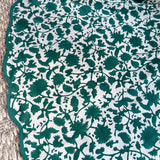 SARA KHATIB DESIGN Tree Skirt FESTIVE FOREST BLOSSOM TREE SKIRT