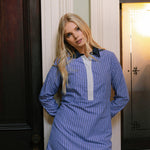 Sarah Alexis Dresses Jenny Shirt Dress - Starboard Stripe