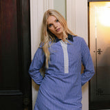 Sarah Alexis Dresses Jenny Shirt Dress - Starboard Stripe