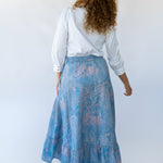 Sarah Alexis Skirt Florence Maxi Skirt - Purple Lowcountry Watercolor