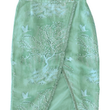 Sarah Alexis Skirt Michelle Skirt - Green Lowcountry Watercolor