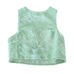 Sarah Alexis Tops Alice Top - Green Lowcountry Watercolor