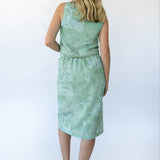 Sarah Alexis Tops Alice Top - Green Lowcountry Watercolor