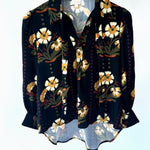 Sarah Alexis Tops Rachel Silk Blouse - Print