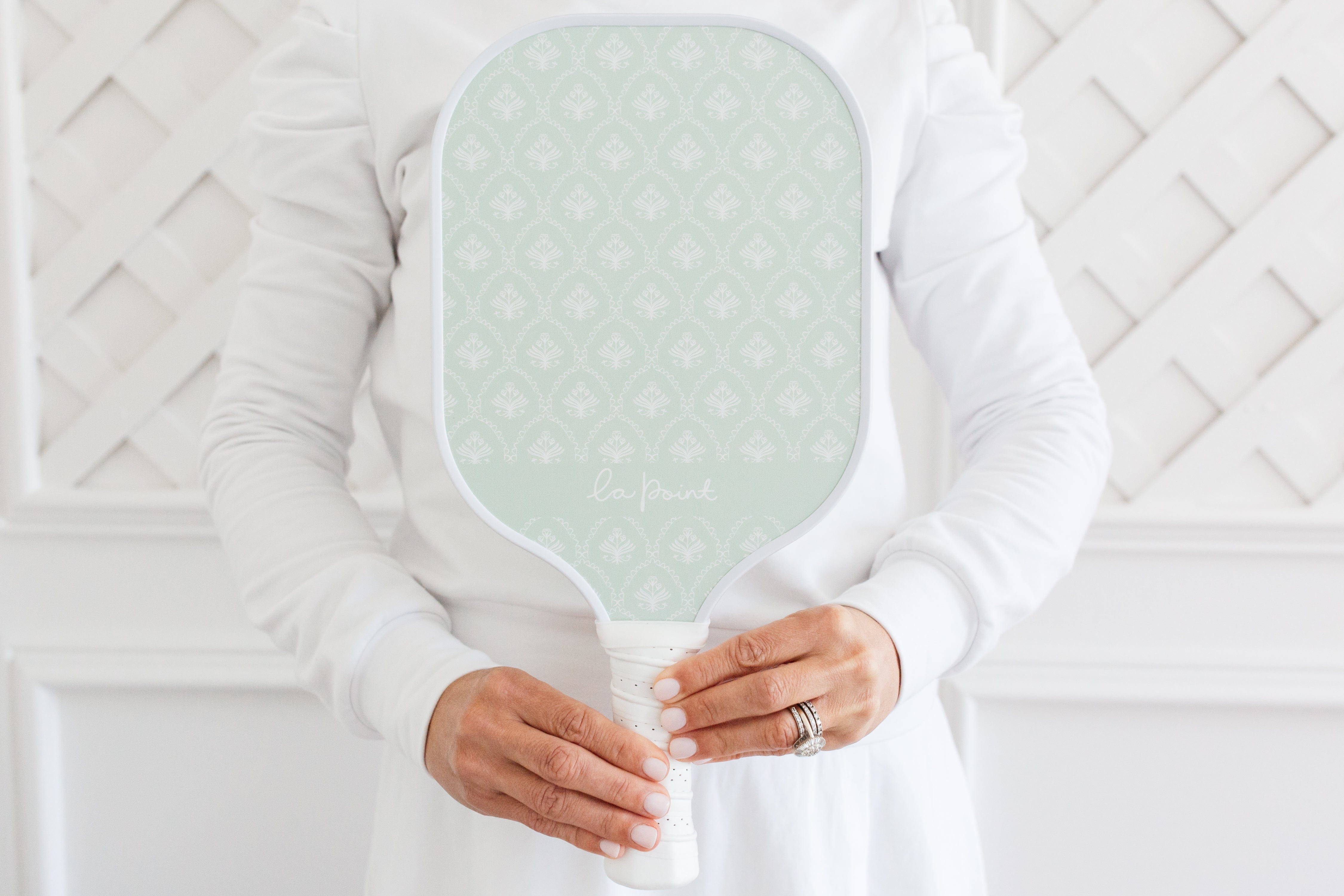 Shop La Point The Beautiful Beginner - Sage Blockprint