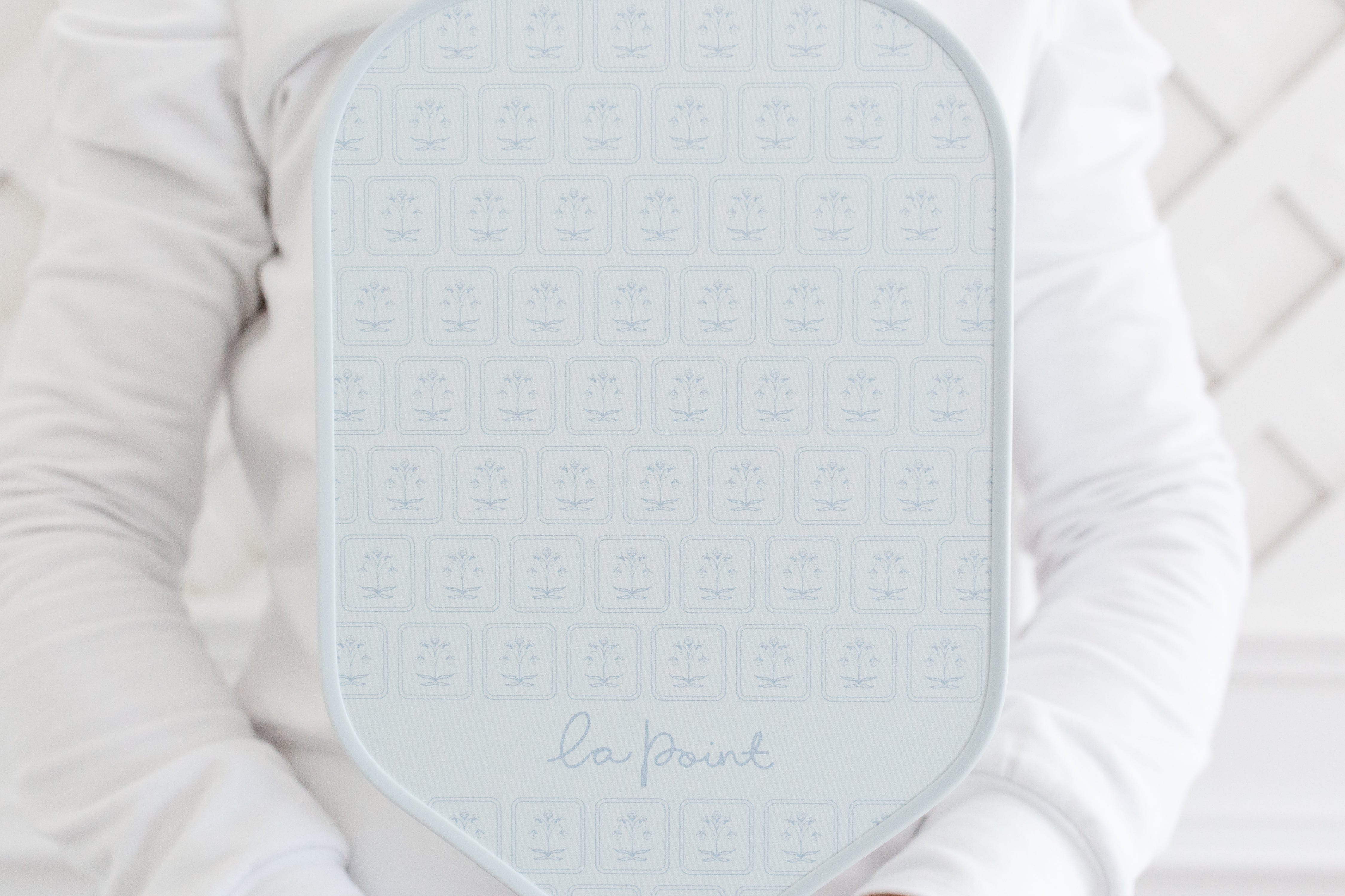 Shop La Point the pretty pro - pale blue blockprint