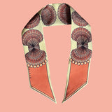 Siena&June Bracelet with Rustic Seashells Ribbon