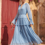 Siena&June Deep Blue Haze dress