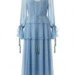 Siena&June Deep Blue Haze dress