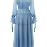 Siena&June Deep Blue Haze dress