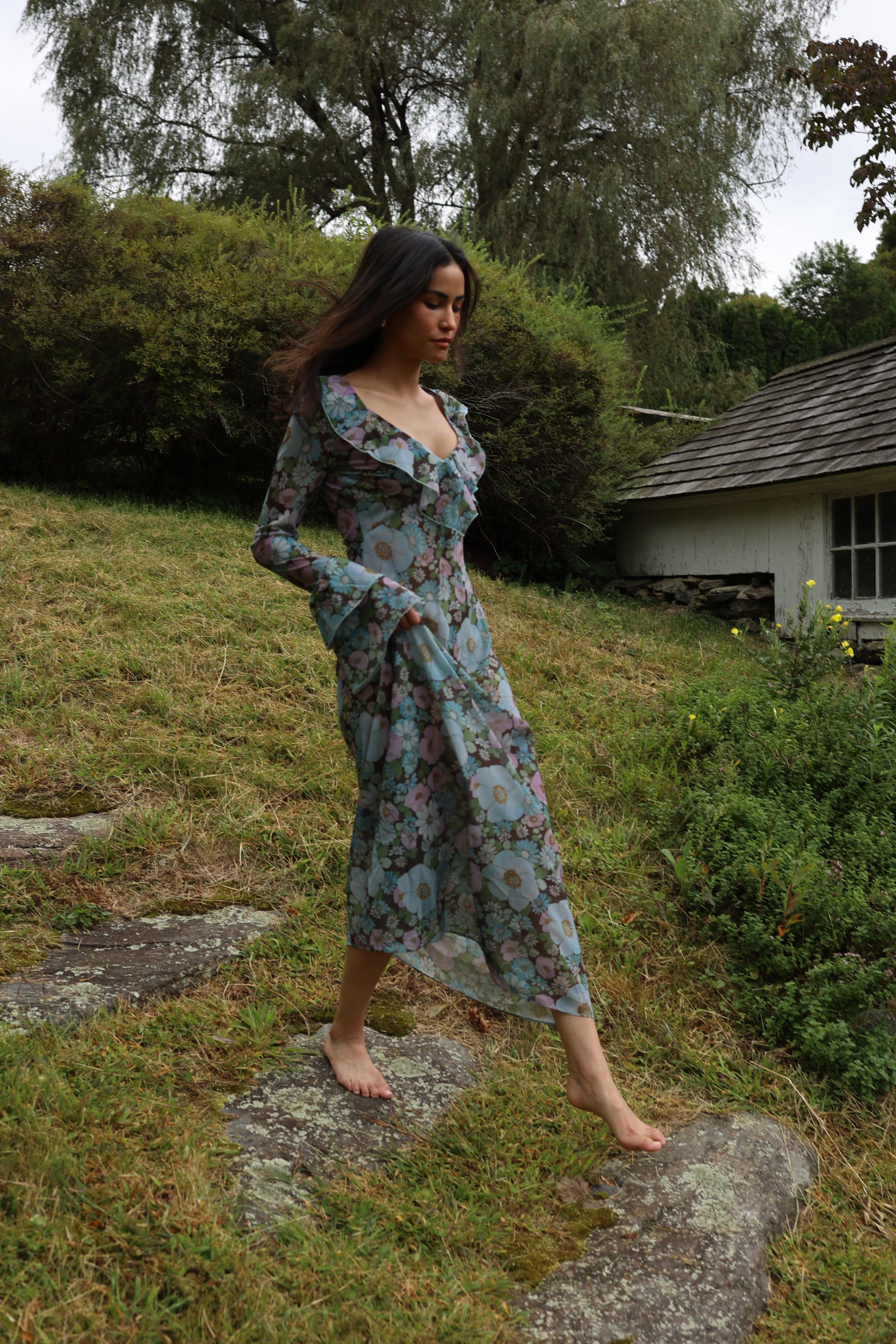 Sister New York Dress Shellona Dress Vintage Floral