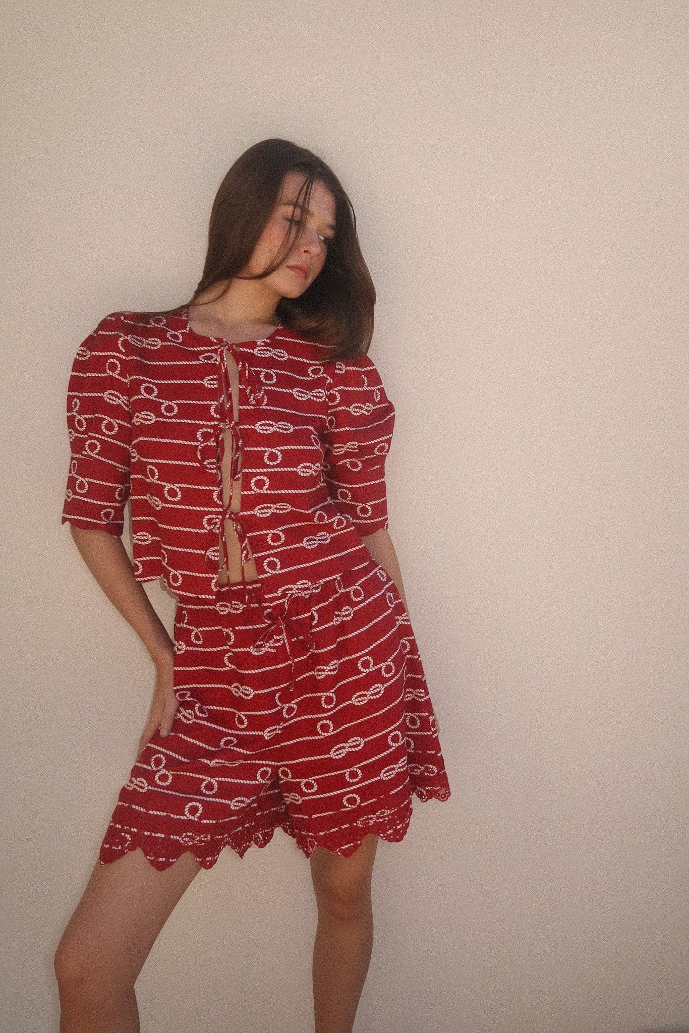 Sister New York dresses Scalloped Top Anchor Line