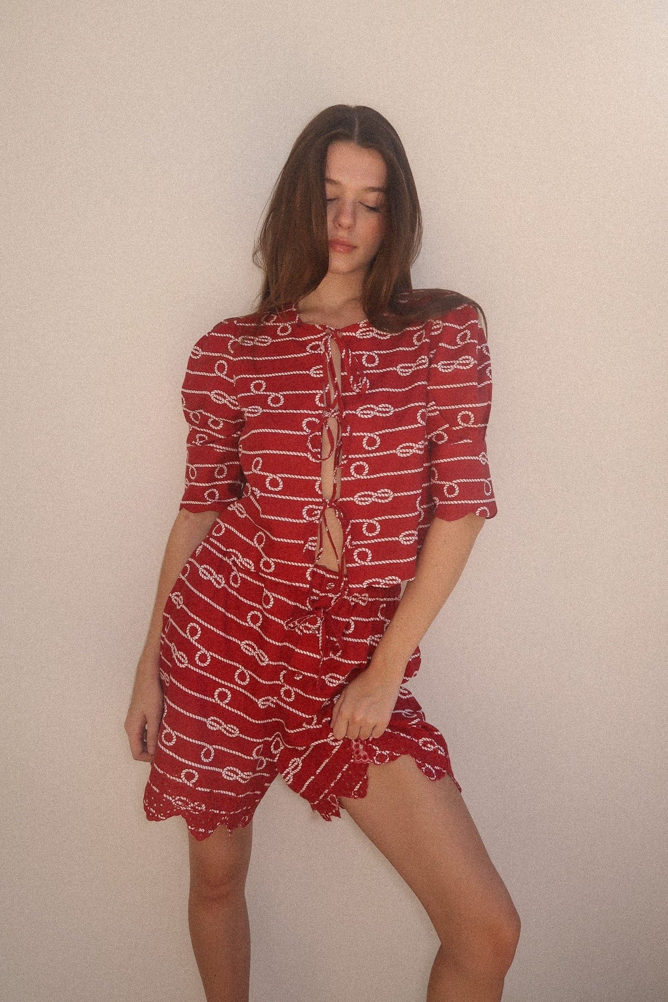 Sister New York dresses Scalloped Top Anchor Line