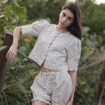 Sister New York dresses Scalloped Top Polka Dot