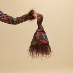 Sister New York Handbags OS Elsie Knot Bag Disco Tapestry