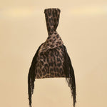 Sister New York Handbags OS Elsie Knot Bag Leopard