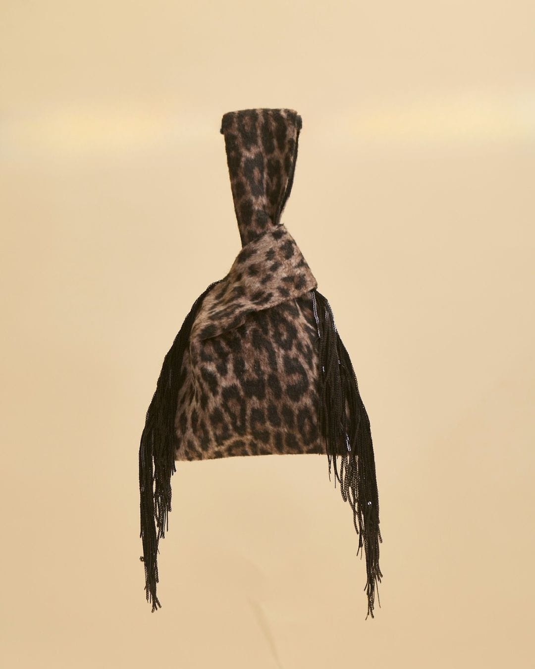 Sister New York Handbags OS Elsie Knot Bag Leopard