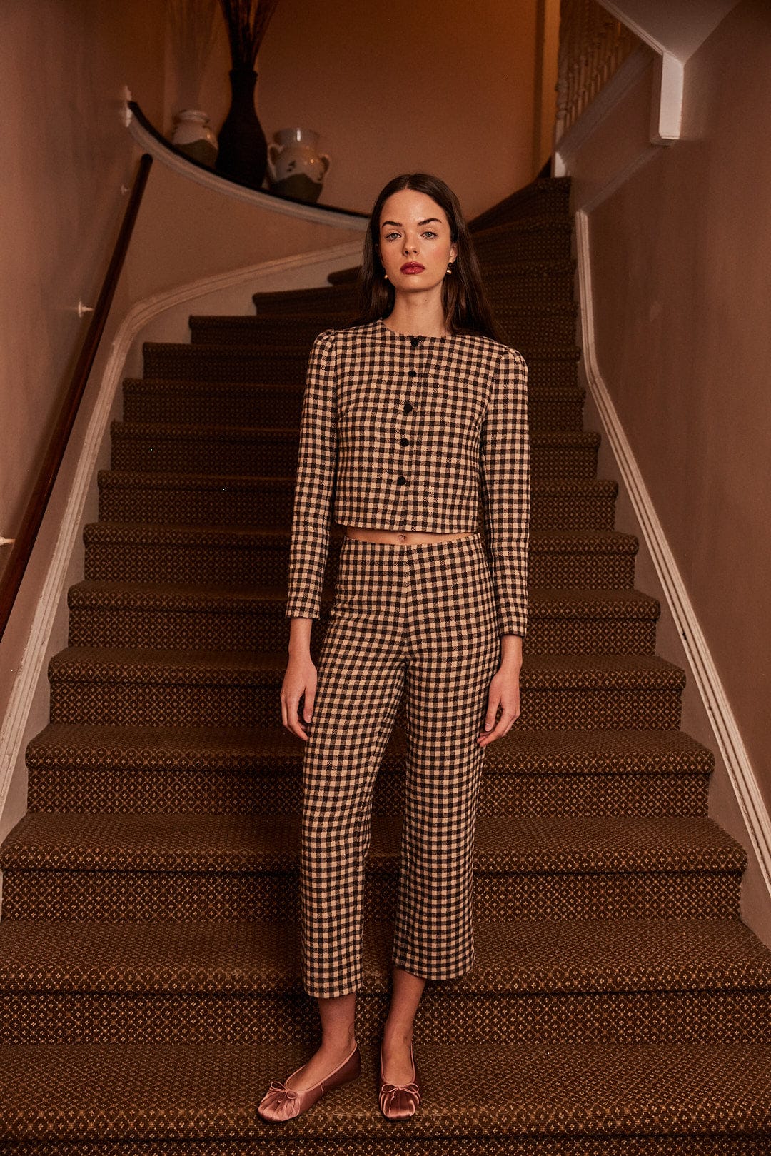 Sister New York Pants Eloise Pant Twill Check