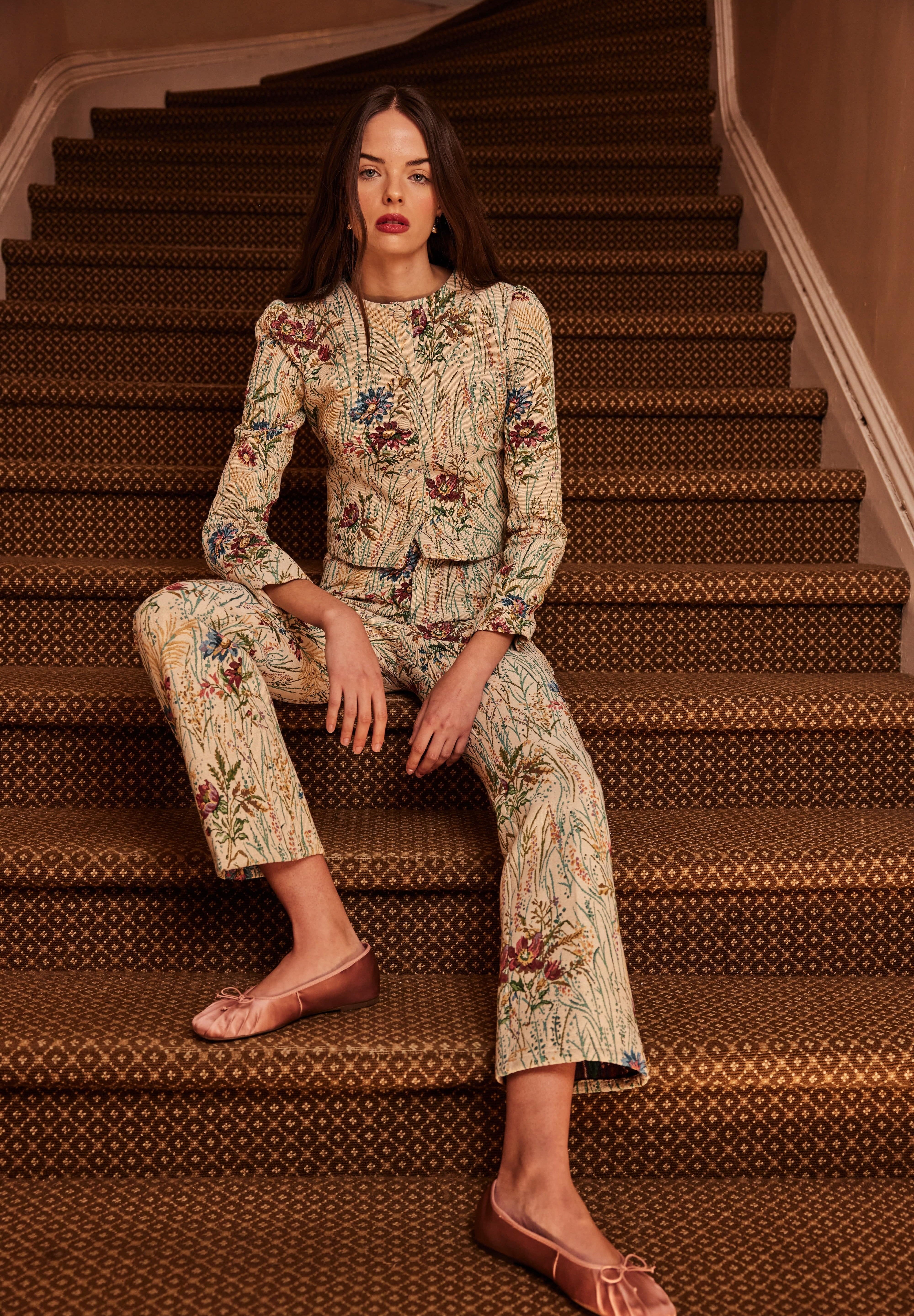 Sister New York Pants Nell Pant Petite Tapestry