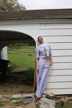 Sister New York Pants Portofino Pant Blue Stripe