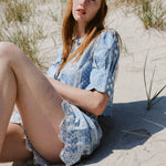 Sister NY short Monty Short Sky Bandana