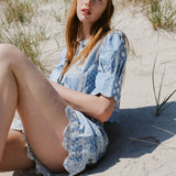 Sister NY short Monty Short Sky Bandana