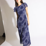 Sister Swim dresses Fox Dress in Navy Bandana