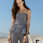 Sister Swim dresses Friday Top Black & White